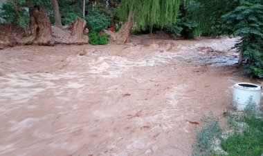 Barreal vuelve a sufrir la creciente