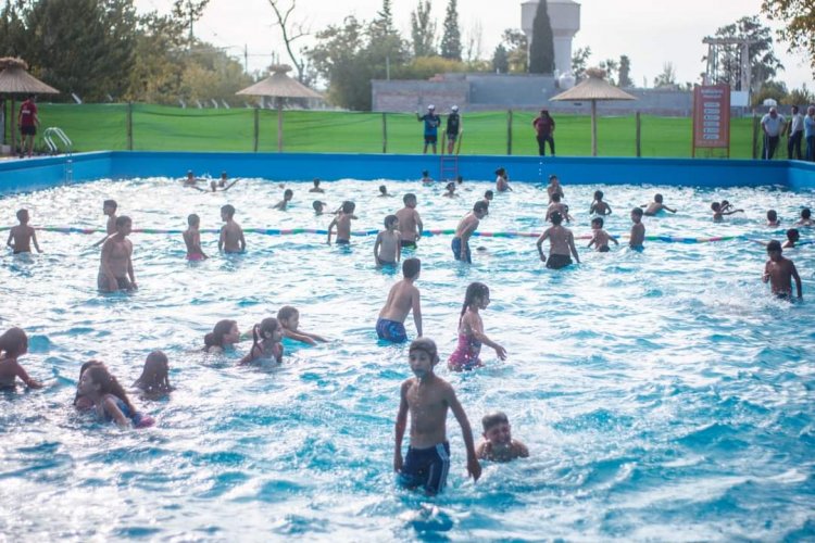 Inauguraron el renovado balneario de todos los cauceteros