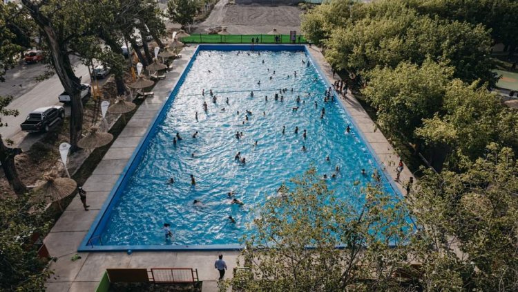 Inauguraron el renovado balneario de todos los cauceteros