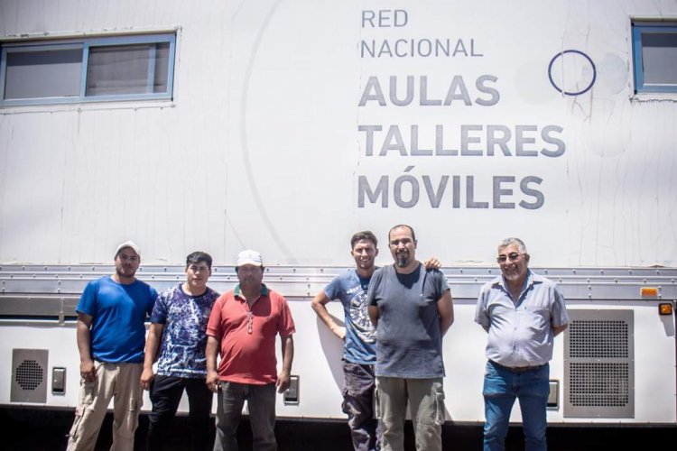 Bermejo es parte de la red de las aulas talleres móviles