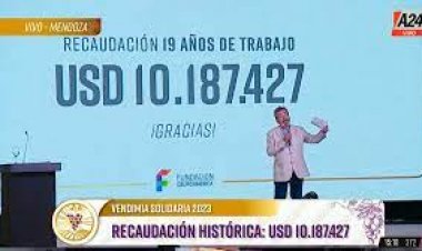 Extraordinaria recaudación alcanzada en la Vendimia Solidaria 2023