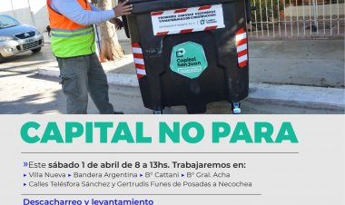 En estas 5 zonas se recogerán elementos en desuso y escombros este sábado*