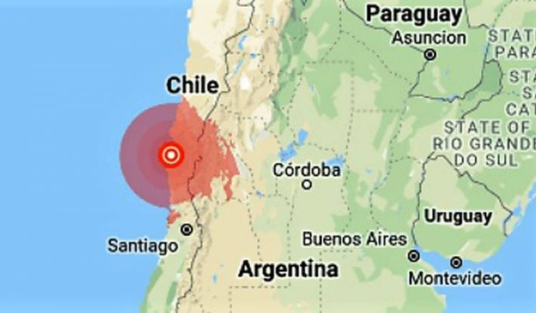 Un potente sismo de 5.5° sacudió al centro de Chile