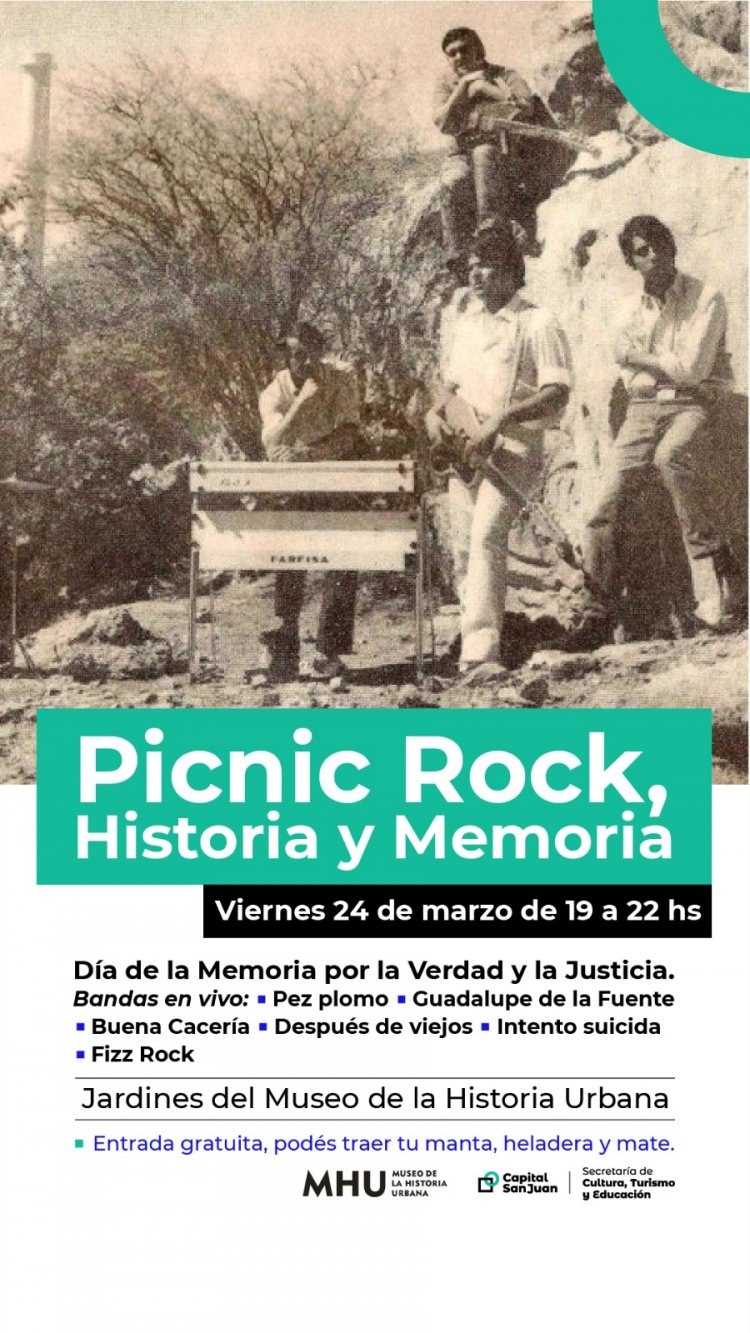 Picnic Rock para conmemorar el día de la Memoria