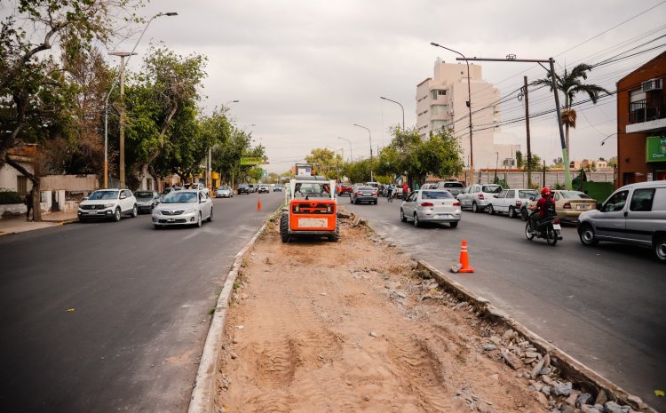 Así avanzan las obras de repavimentación en Avenidas Central y Córdoba