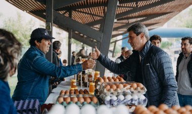 Uñac asistió a la Feria Agroproductiva 2023