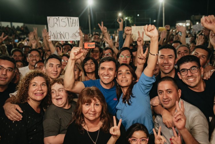 En Caucete Andino resaltó las obras cloacales