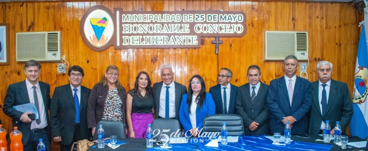 Apertura de Sesiones Ordinarias en 25 de Mayo