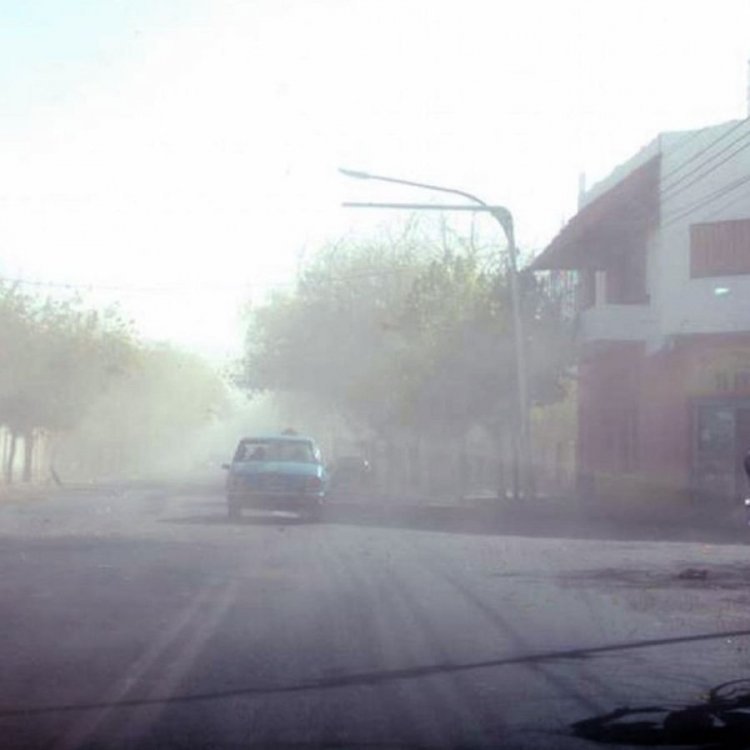 Alerta amarilla por viento Zonda para San Juan
