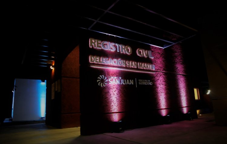 Uñac y Andino inauguraron la sede del Registro Civil de San Martín