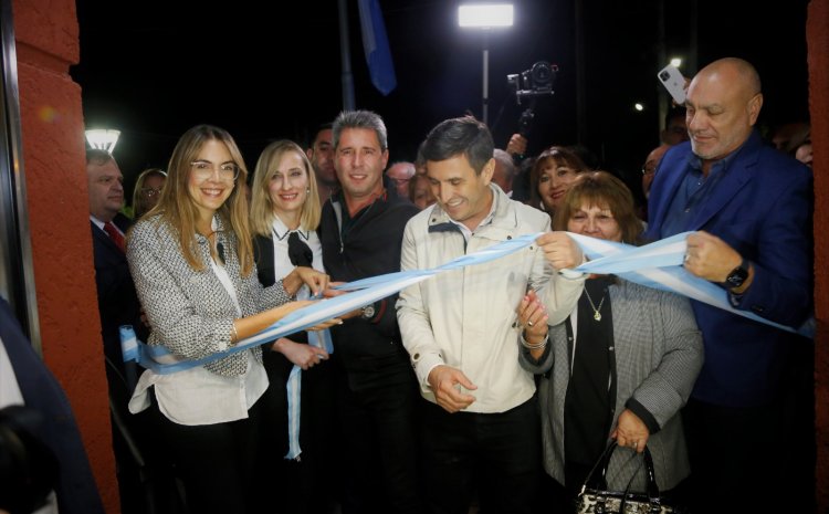 Uñac y Andino inauguraron la sede del Registro Civil de San Martín