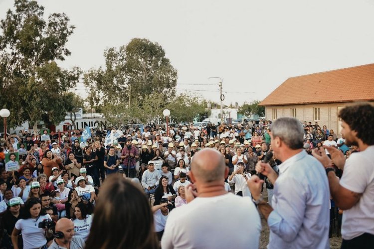 En Rawson, Uñac y Camus inauguraron una sala de salud en la Unión Vecinal Larman