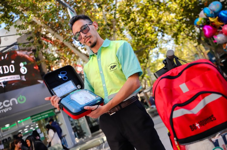 Capital estrena la Peatonal Cardioasistida