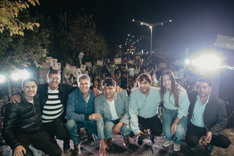 En Zonda, Uñac y los candidatos de Vamos San Juan apostaron por más obras