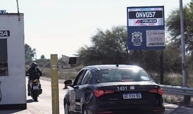 Así funciona el sistema de control vehicular en los ingresos a la provincia