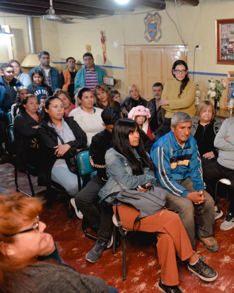 Venerando visitó zona limítrofe de Rivadavia