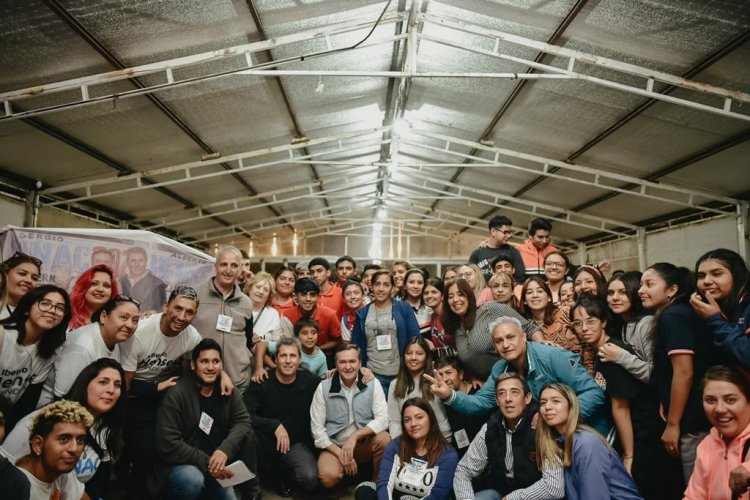 Con Uñac en Sarmiento, la Revolución Deportiva fue protagonista