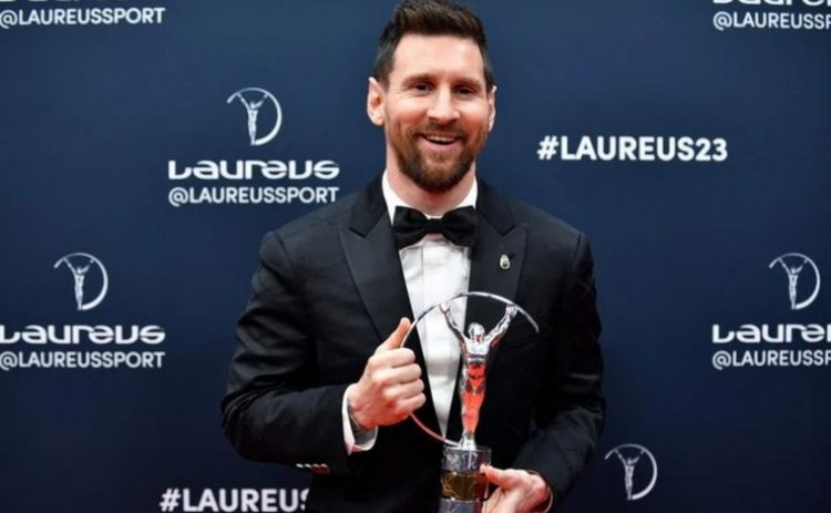 Messi fue elegido mejor deportista del año tras superar a Mbappé