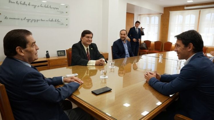 La Corte se reunió con el Ministro de la Producción
