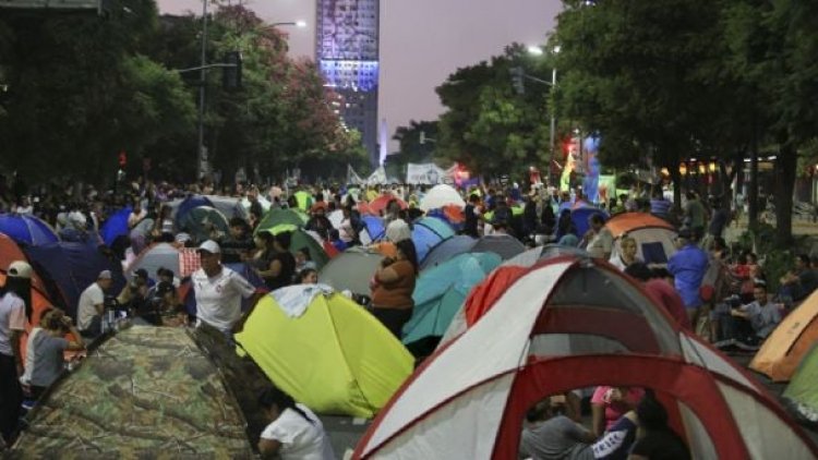 Buenos Aires sumida en el caos por el acampe piquetero