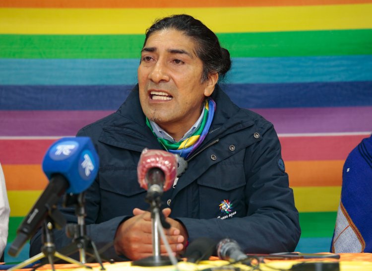 Ecuador: el líder indígena Yaku Pérez vuelve a lanzarse como candidato presidencial