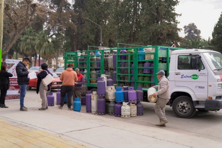La Garrafa social llegó a Rivadavia