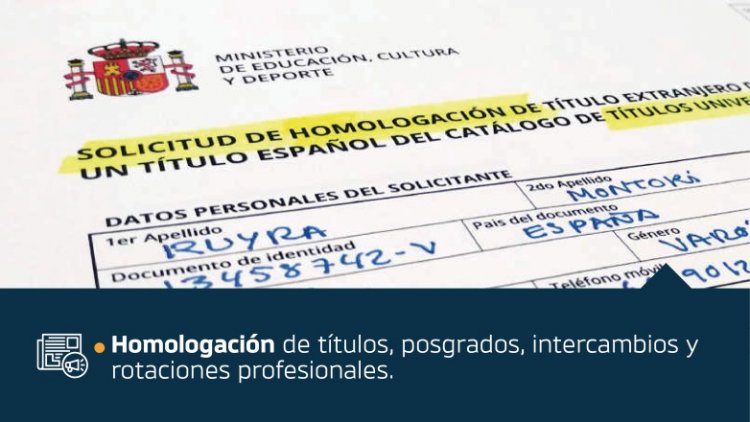 Cómo homologar los títulos profesionales en España