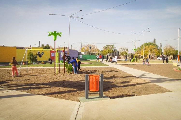 El Barrio Villa Paula cuenta con su primera plaza   