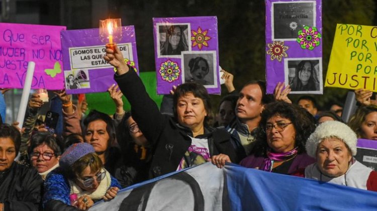 La madre de Cecilia encabezó una masiva marcha en Chaco por JUSTICIA