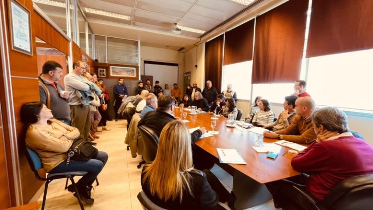 Proveedores de Iglesia y Jáchal dialogaron con representantes de Josemaría