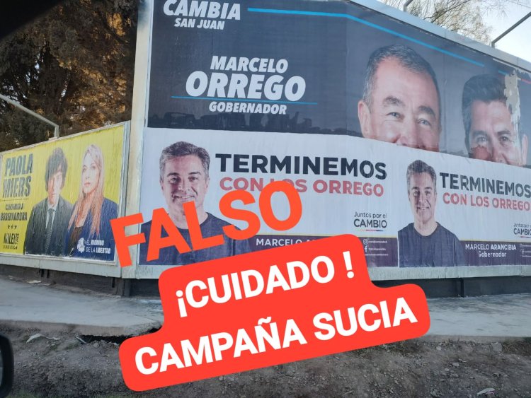 Denuncian actos de campaña sucia en San Juan