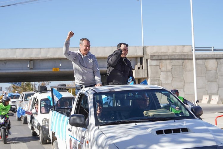 Orrego finalizó la campaña con la "Caravana del Despertar "