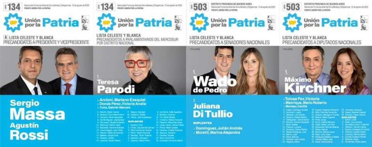 Unión por la Patria: qué apodos se podrán usar