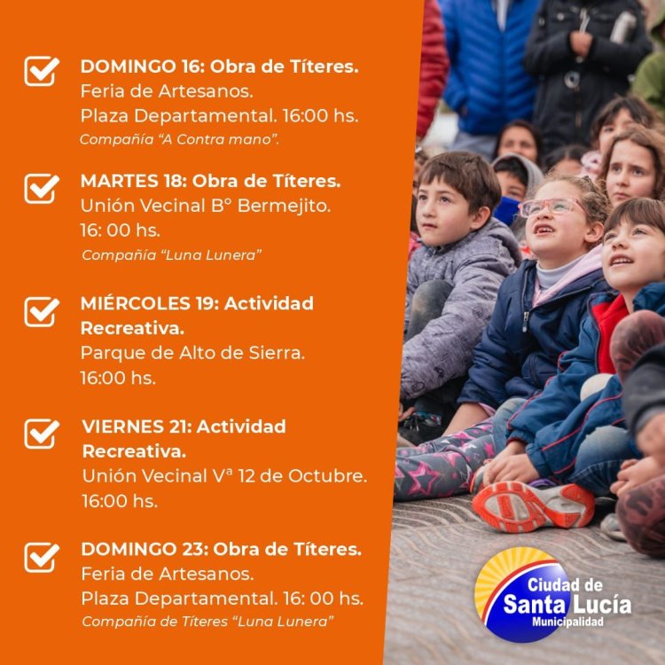 Santa Lucía: Conoce las propuestas para estas vacaciones