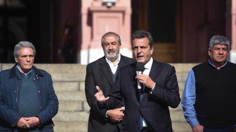 La CGT ratificará su apoyo a Sergio Massa con un acto la próxima semana