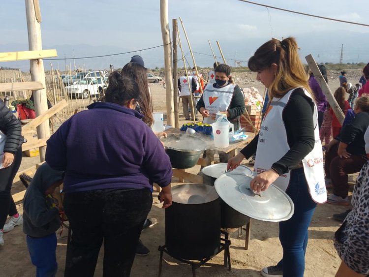 El Voluntariado Social cumple tres años brindando contención