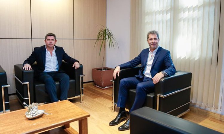 Uñac y Orrego mantuvieron la primera reunión luego de las elecciones