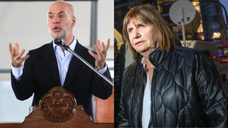 Larreta volvió a cargar contra Bullrich