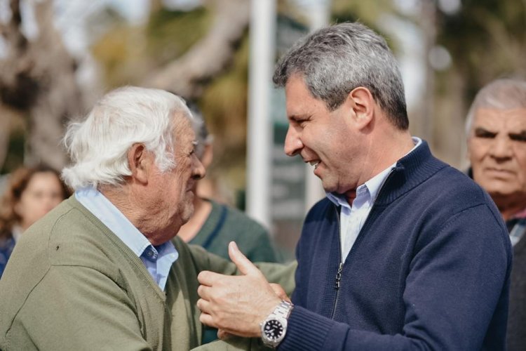 Sergio Uñac recorrió Valle Fértil y se reunió con dirigentes