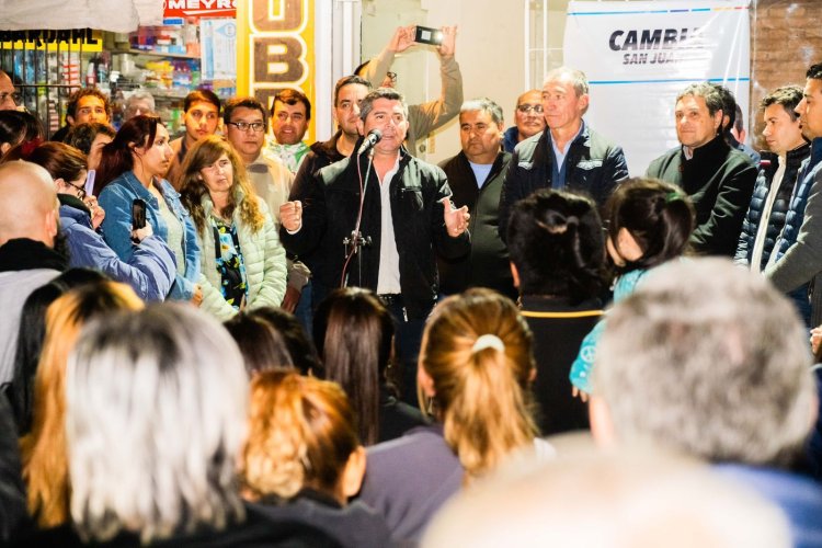 Dirigentes y vecinos  chimberos  apoyaron a los candidatos de Orrego