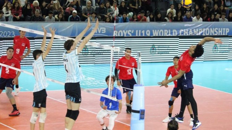 Conocé la programación del segundo día de competencia del Mundial de Vóley U19