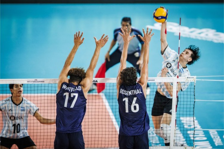 Mundial de Vóley U19: Argentina cayó ante Estados Unidos, pero ya está en Octavos