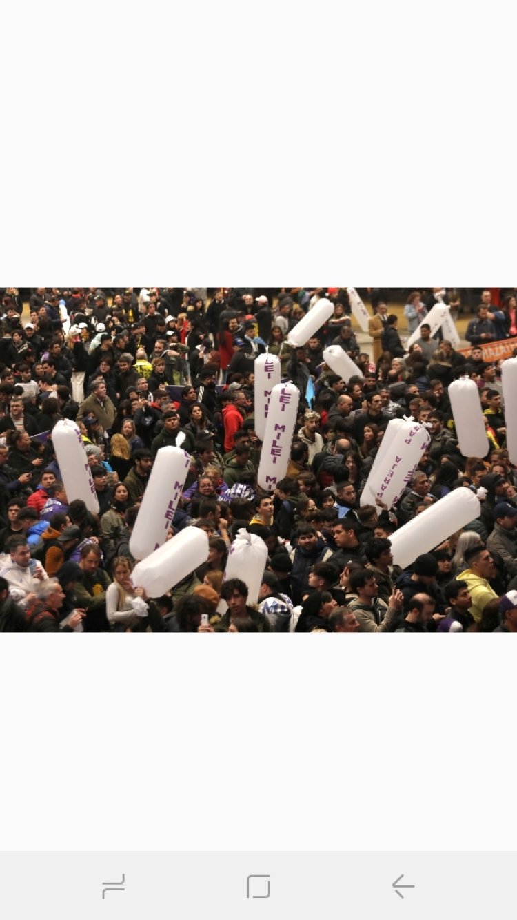 El Frente la Libertad Avanza San Juan, participa del cierre de campaña de Javier Milei en el Movistar Arena