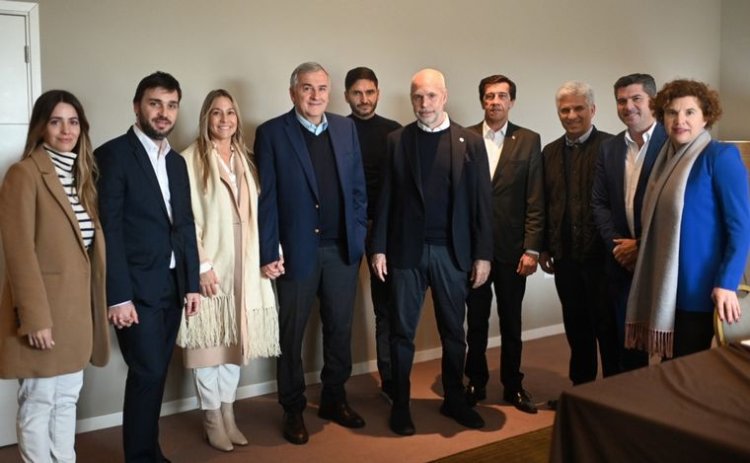 Orrego presente donde Larreta presentó su plan para una Argentina federal