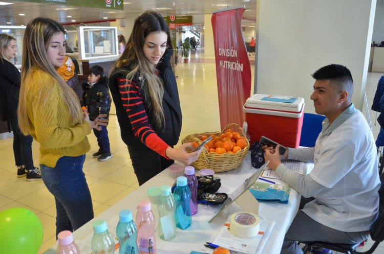 Realizaron controles nutricionales a los empleados del Centro Cívico