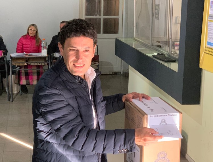 En Capital, votó Jorge Chica