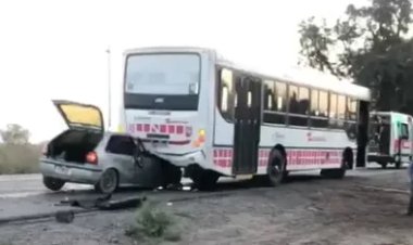 Dos personas graves tras fuerte choque en Caucete