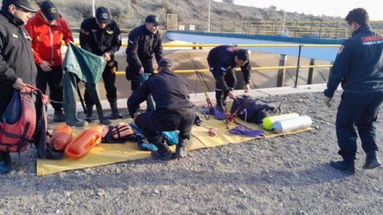 Ullum: encuentran el cuerpo del hombre desaparecido en el fondo de un canal