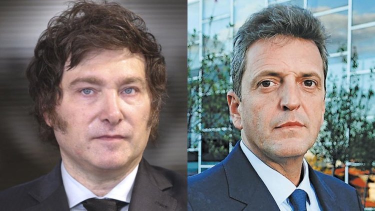 Cruce entre Massa y Milei por el cambio climático