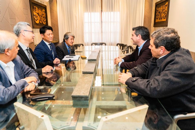 Orrego se reunió con empresarios japoneses